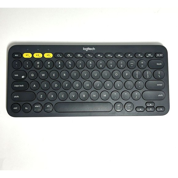 Logitech K380 Multi-Device Ultra Thin Wireless Bluetooth Keyboard Android IOS - Picture 1 of 8